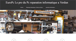 Desktop Screenshot of europc.fr
